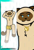 Male cat Body pillow case EJOY ARTS